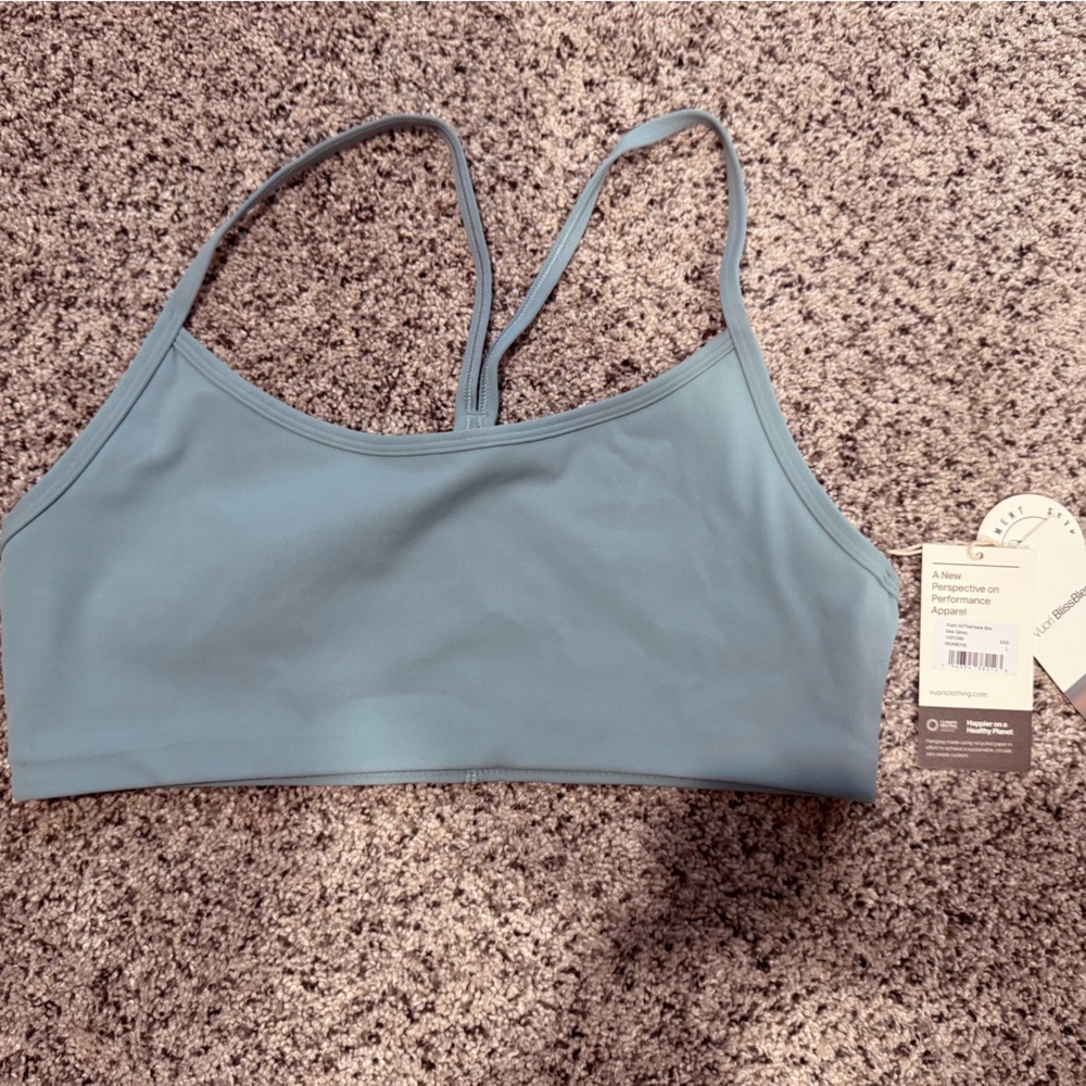 Women's Vuori Blue Sports Bra